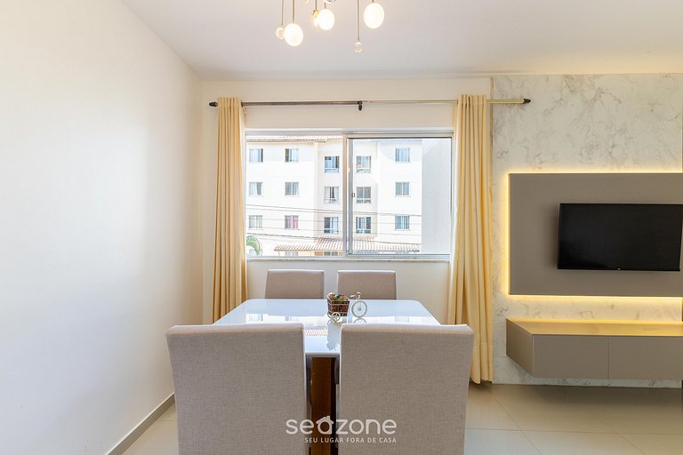 Belo apartamento a menos de 8 min do mar VJG0102