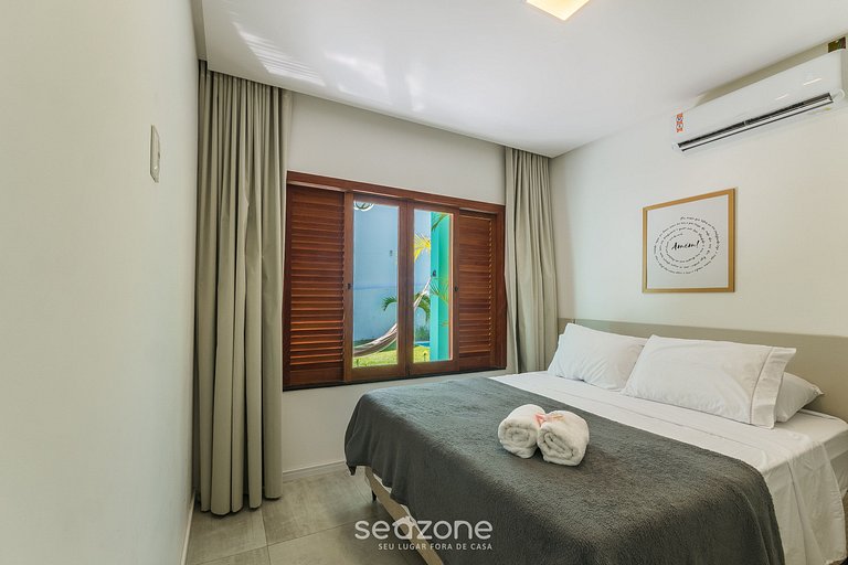 Apto 2QTs em cond. c/ piscina e churrasq. FOS0001