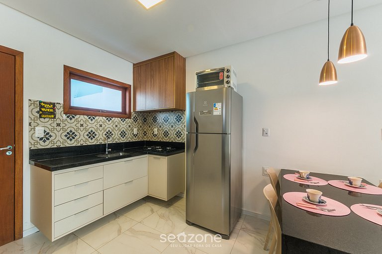 Apto 2 HB en condom. c/ piscina y parrilla FOS0001