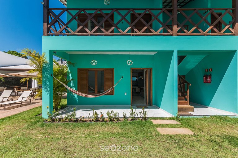 Apto 2QTs em cond. c/ piscina e churrasq. FOS0001