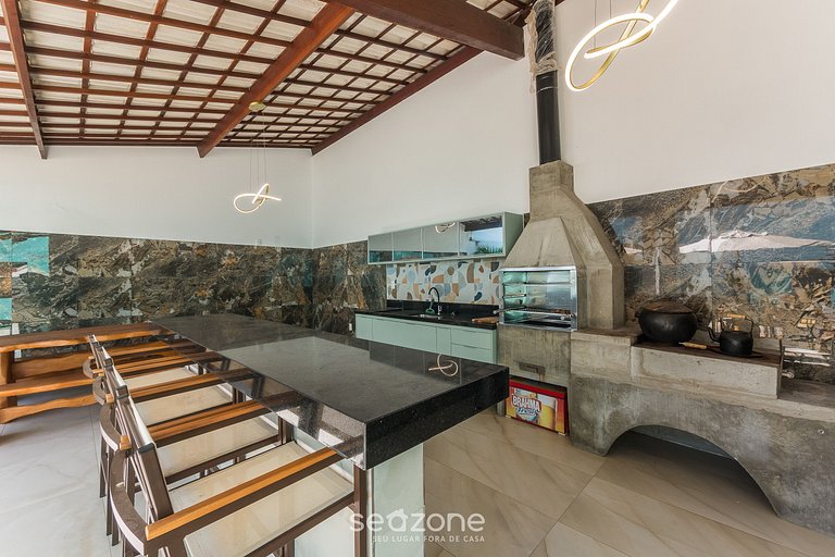 Apto em Cond. c/ Piscina em Imbassaí FOS0003