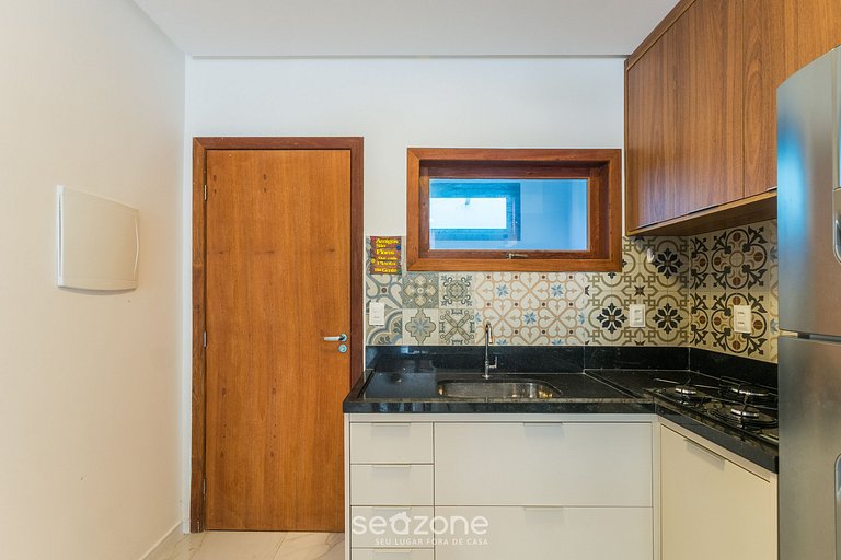 Apto em Cond. c/ Piscina em Imbassaí FOS0003