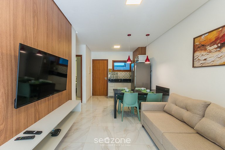 Apto em Cond. c/ Piscina em Imbassaí FOS0003