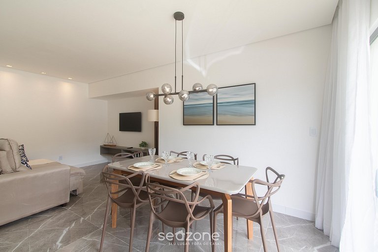 Apto en cond. c/ piscina a 350 m del mar PRY0007