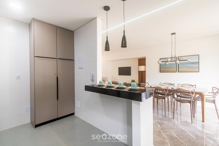 Apto en cond. c/ piscina a 350 m del mar PRY0007