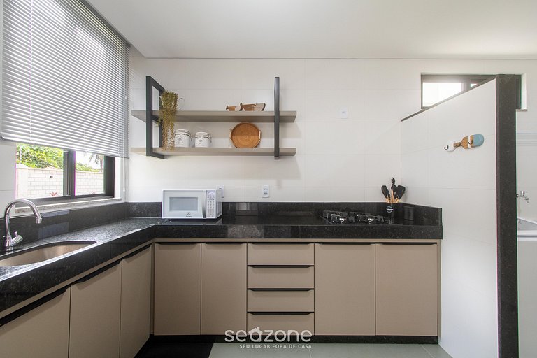 Apto en cond. c/ piscina a 350 m del mar PRY0007