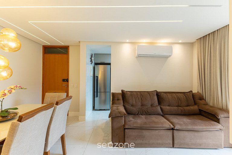 Apto 3QTs a 450 m da Praia dos Milionários VAR0001