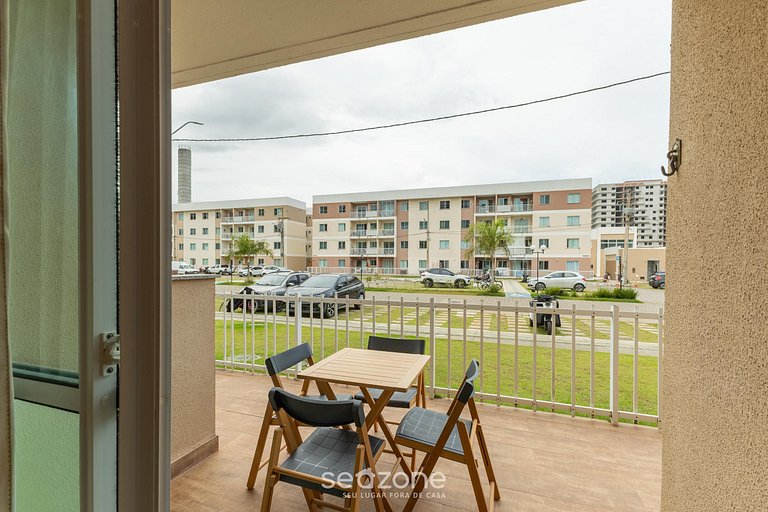 Apto 3QTs a 450 m da Praia dos Milionários VAR0001