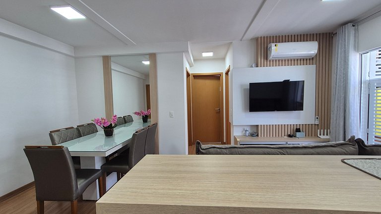 Apto c/ Churrasq. em Cond. Beira-mar VAC0801