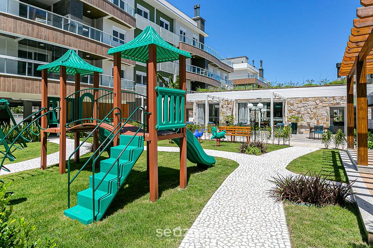 Apto en cond. c/ piscina a pasos del mar - SHR5231