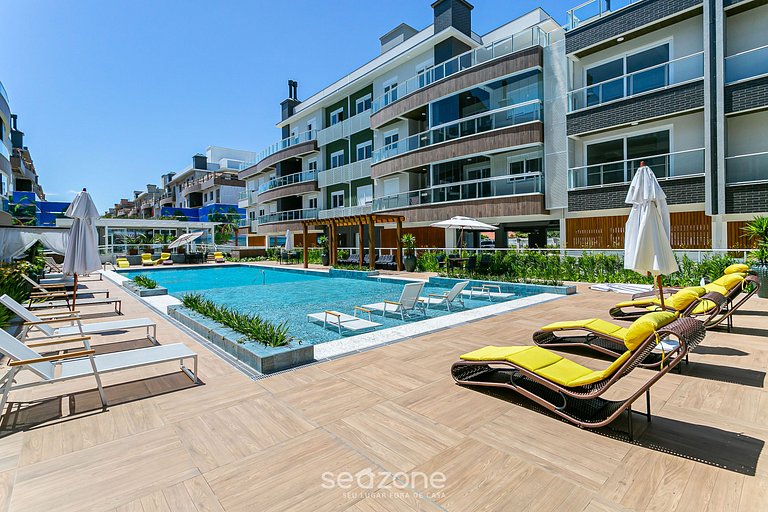 Condominio junto al mar en Campeche-Florianópolis SHR