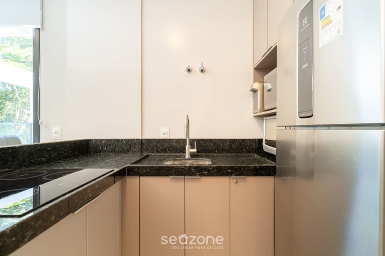 Estúdio c/ Churrasqueira a 400 m da Praia SGR0217