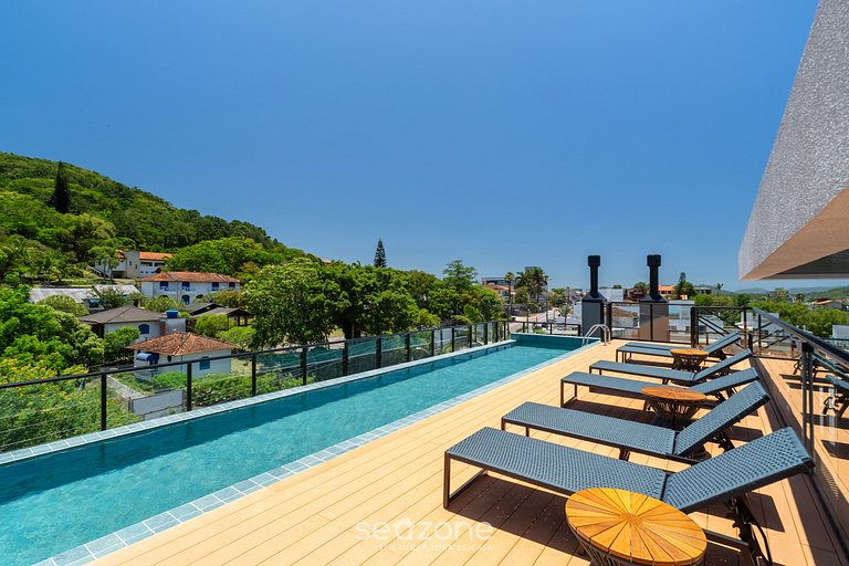 Estúdio c/ Churrasqueira a 400 m da Praia SGR0217