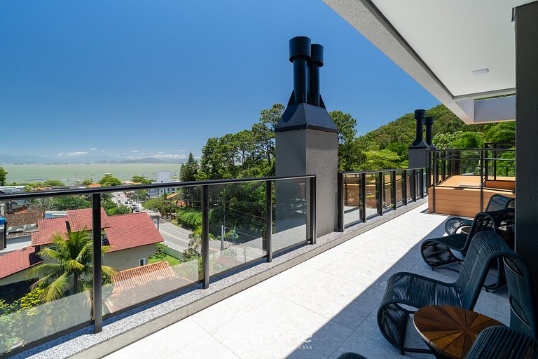 Estúdio c/ Churrasqueira a 400 m da Praia SGR0217