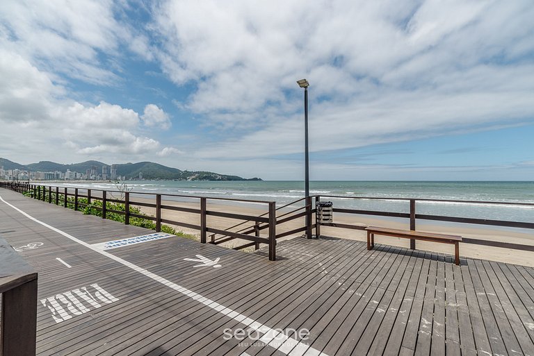 Apto Vista Mar c/ Churrasq. em Itapema DNL0602