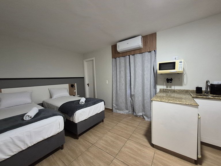 Studio c/ comodidades premium em Curitba UPP0606