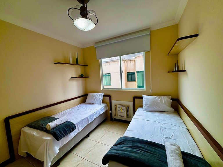 Apto c/ varanda gourmet à beira-mar RKR0502