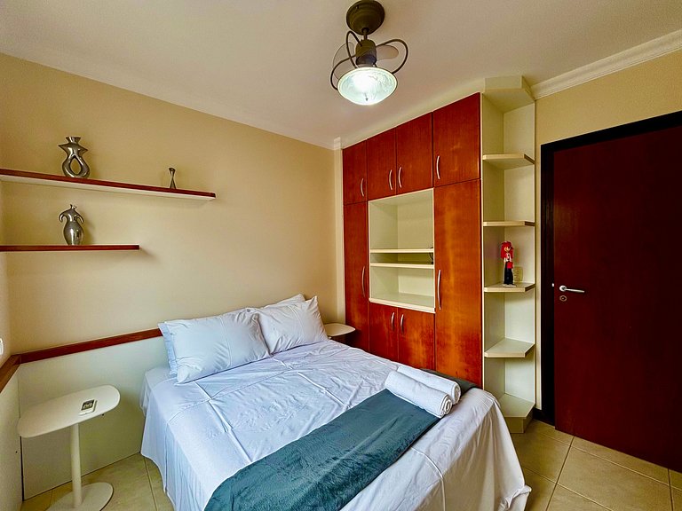 Apto c/ varanda gourmet à beira-mar RKR0502