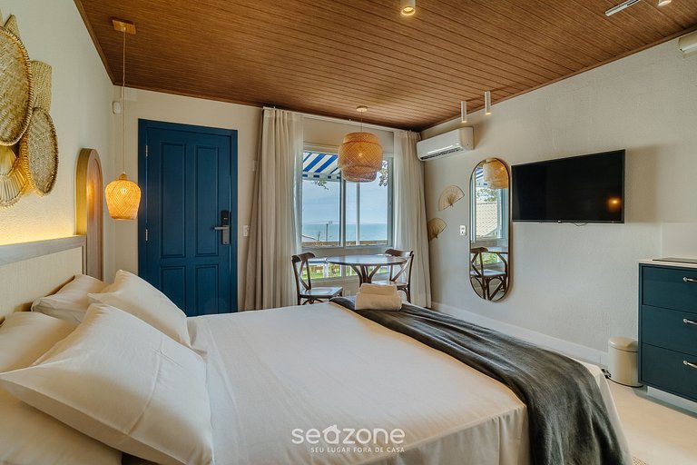 Estúdio em cond. a apenas 50 m do mar FTS0005