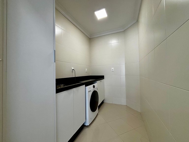 Apto c/ 3Q e churrasqueira a 400m da Praia PRS0101