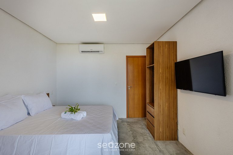 Casa c/ 3 suites, Piscina y barbacoa HVA0001