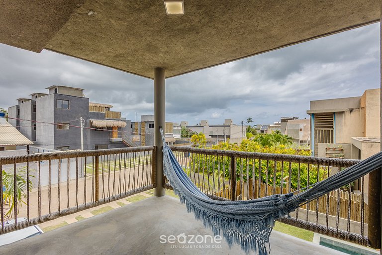 Casa c/ 3 suites, Piscina y barbacoa HVA0001