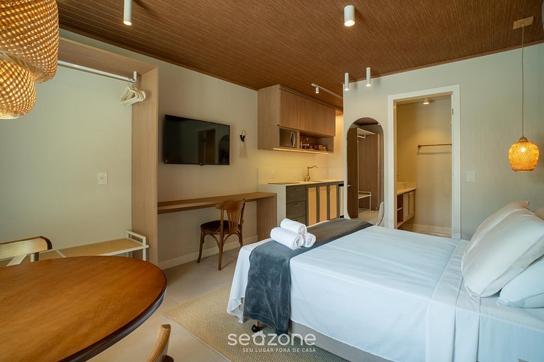 Studio en condominio, a solo 50m del mar FTS0007