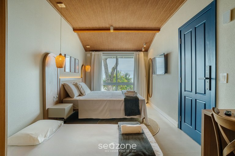 Estudio en condominio a solo 50m del mar FTS0004