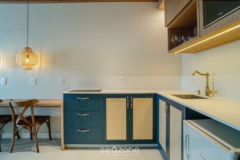 Estudio en condominio a solo 50m del mar FTS0004