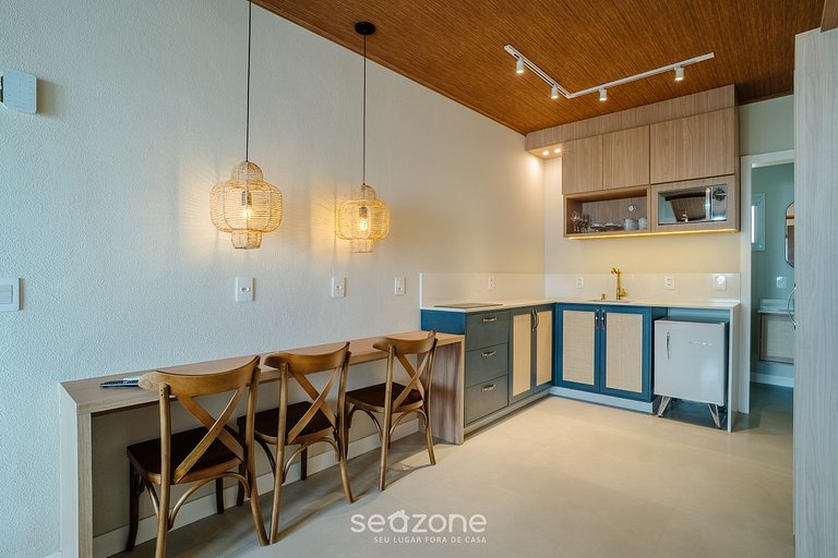 Estudio en condominio a solo 50m del mar FTS0004