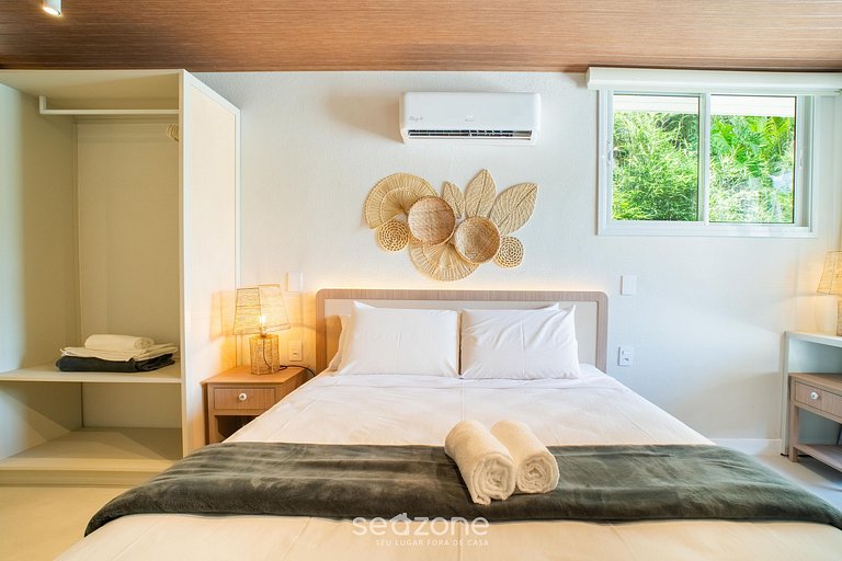 Studio em condominio a apenas 50 m do mar FTS0008