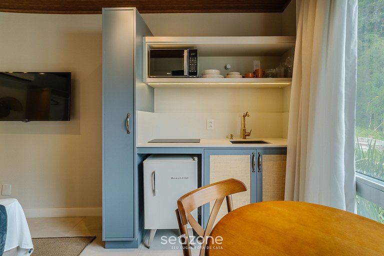 Estúdio em cond. a 50 m do mar FTS0006