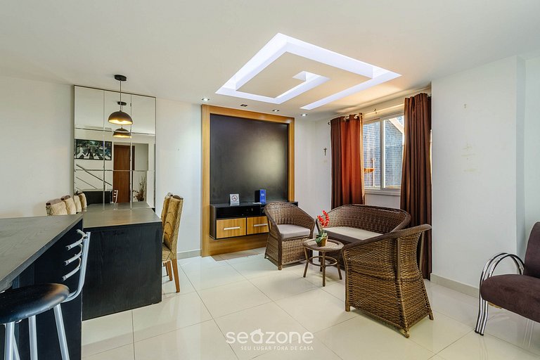 Apto c/ Churrasqueira e Jacuzzi CCG1403