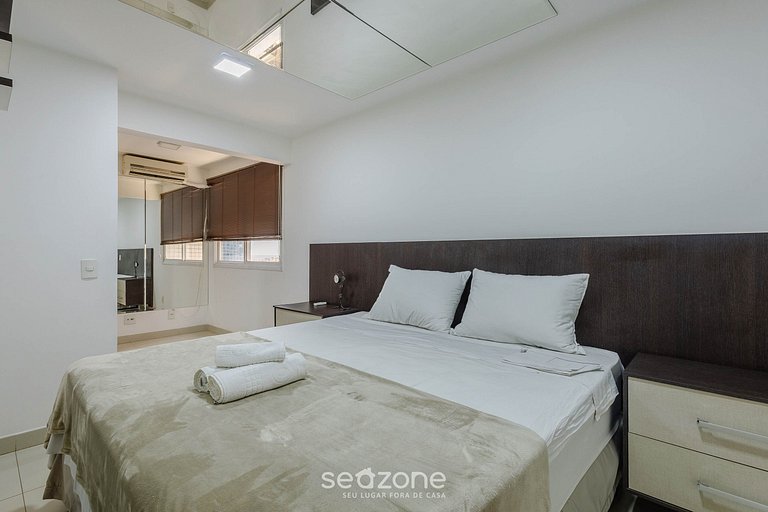 Apto c/ Churrasqueira e Jacuzzi CCG1403