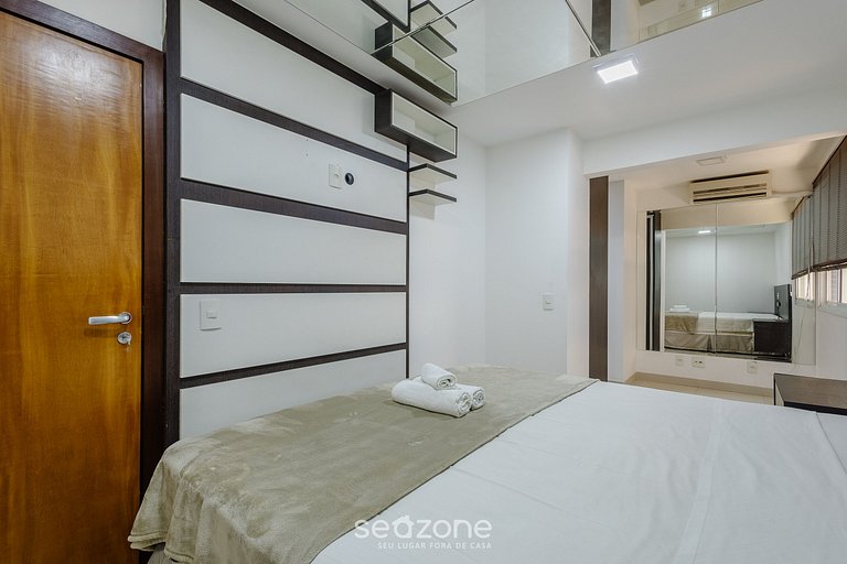 Apto c/ Churrasqueira e Jacuzzi CCG1403