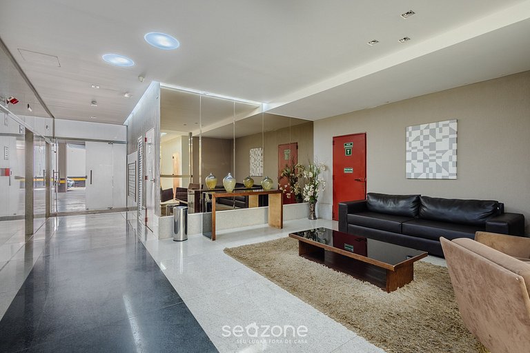 Apto c/ Churrasqueira e Jacuzzi CCG1403