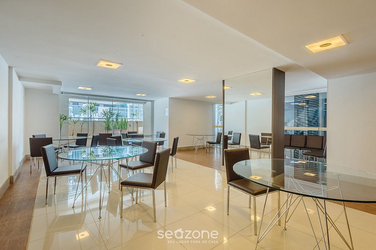 Apto c/ Churrasqueira e Jacuzzi CCG1403