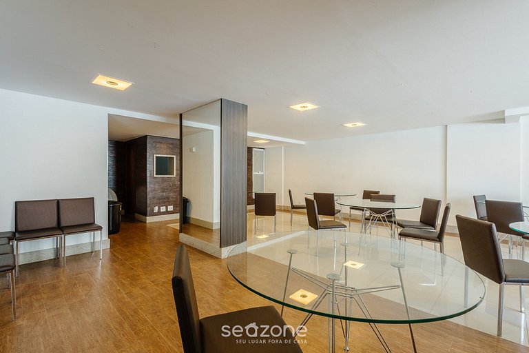 Apto c/ Churrasqueira e Jacuzzi CCG1403