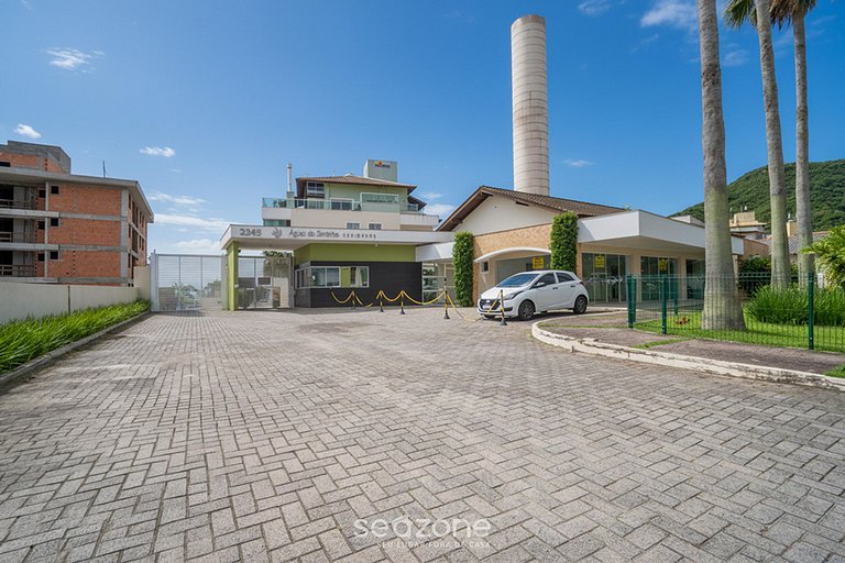 Apt pé na areia vista deslumbrante Santinho ASR204