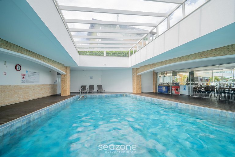 Apt pé na areia vista deslumbrante Santinho ASR204