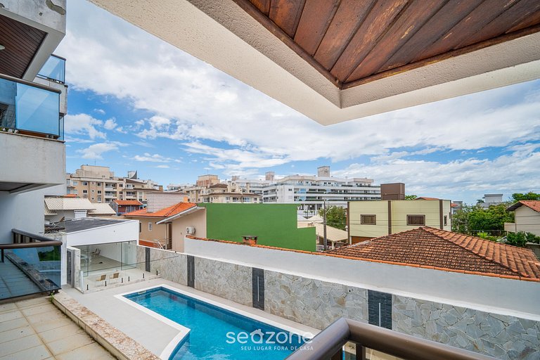 Apto em Cond. c/ Piscina e Acesso às Dunas ROH0211