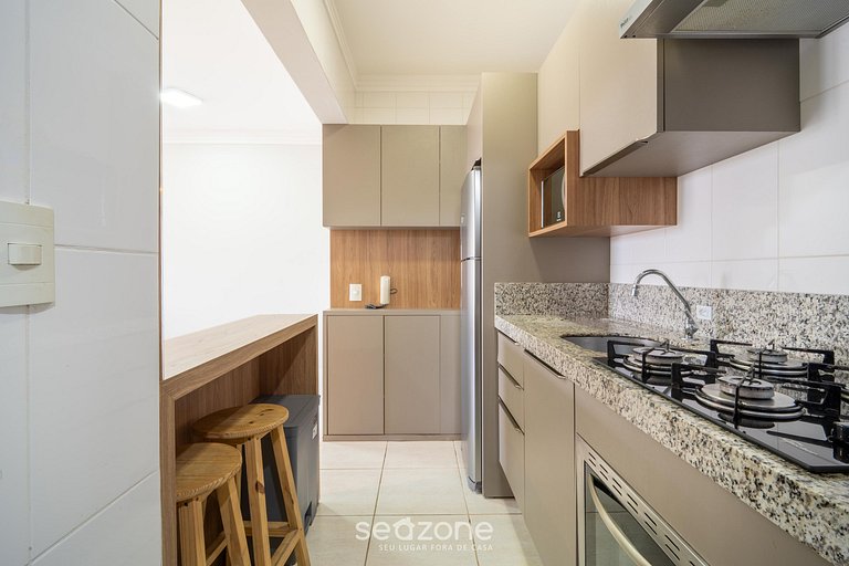 Apto em Cond. c/ Piscina e Acesso às Dunas ROH0211