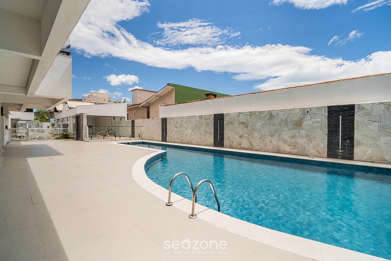 Apto em Cond. c/ Piscina e Acesso às Dunas ROH0211