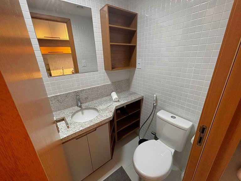 Studio completo a 750 m del mar, Salvador SMT0410