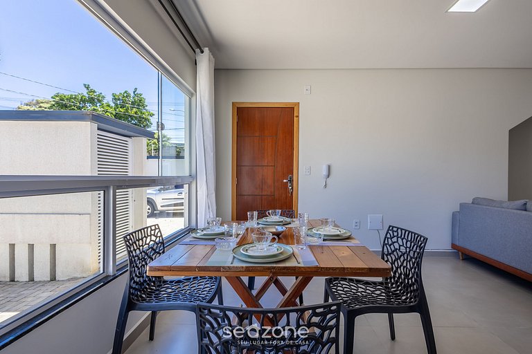 Apto con parrilla a 100 m de la playa MBU0102