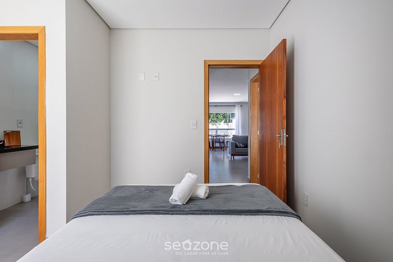 Apto con parrilla a 100 m de la playa MBU0102