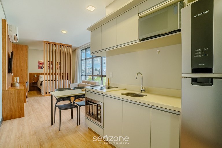 Estudio en edif. c piscina, a 550m del mar LDU0101