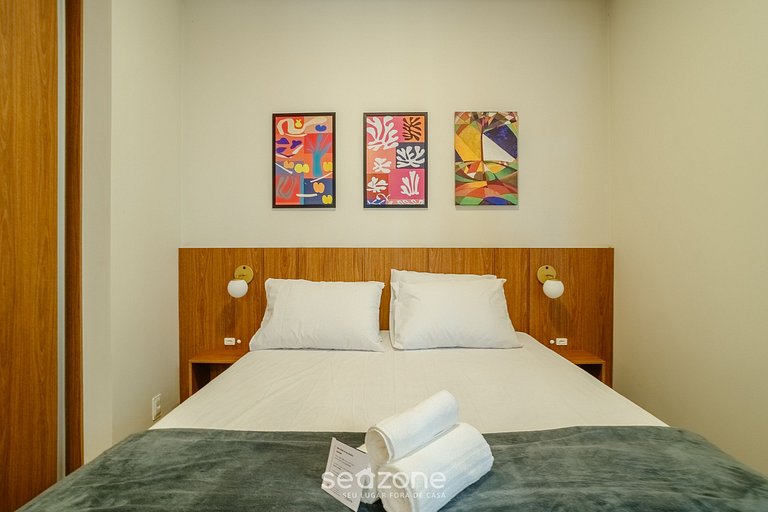 Estudio en edif. c piscina, a 550m del mar LDU0101