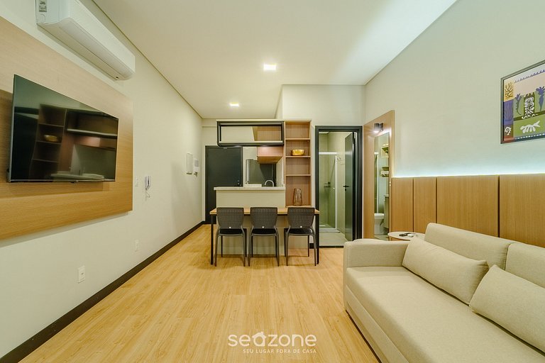 Estúdio a 550m da Praia dos Ingleses LDU0214