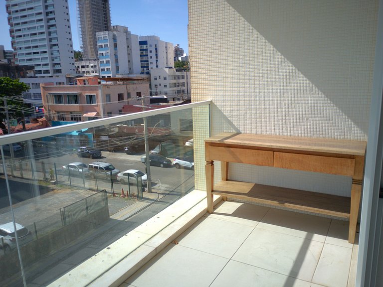 Apto c/ balcón y vista frente al mar EXP0311